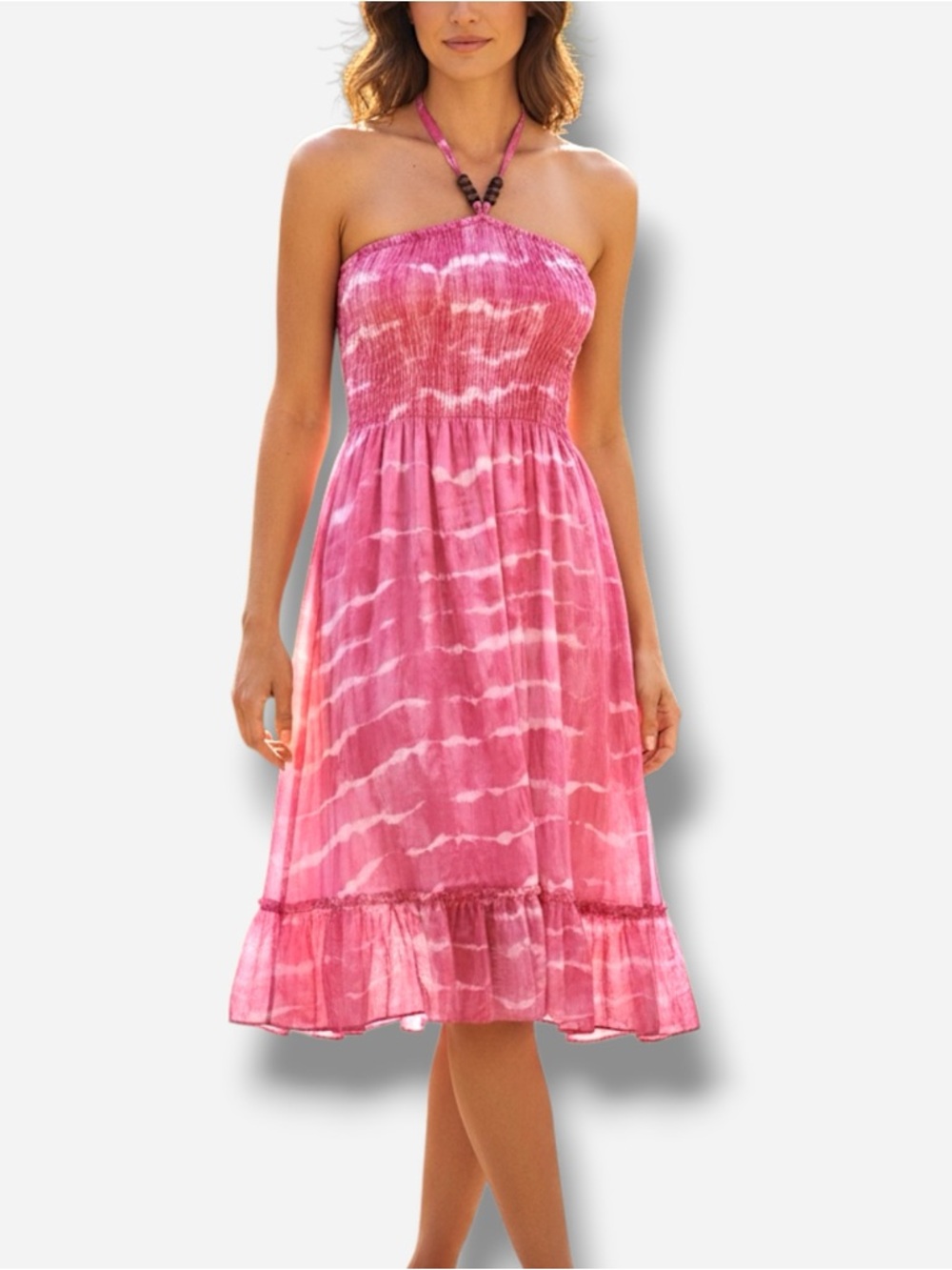 🌸New🌸 India Boutique Halter Sleeveless Dress OS